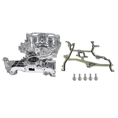 Front Timing Chain Cover Oil Pump With Gasket Fit For Chevrolet Cruze Sonic Trax 1.4 2011-2022 25195406