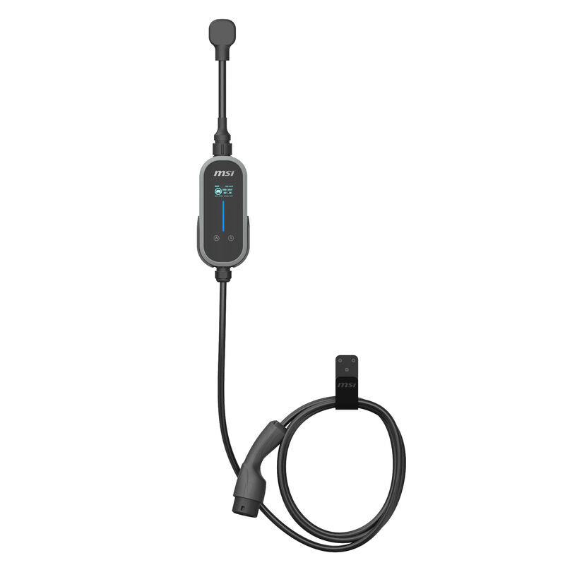 MSI Portable EV Charger Grey Ezgo 10A+15A+Home Kit Single Phase