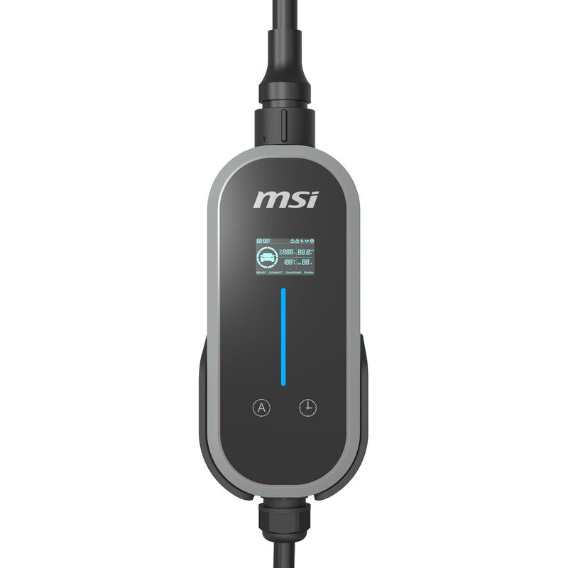 MSI Portable EV Charger Grey Ezgo 10A+15A+Home Kit Single Phase