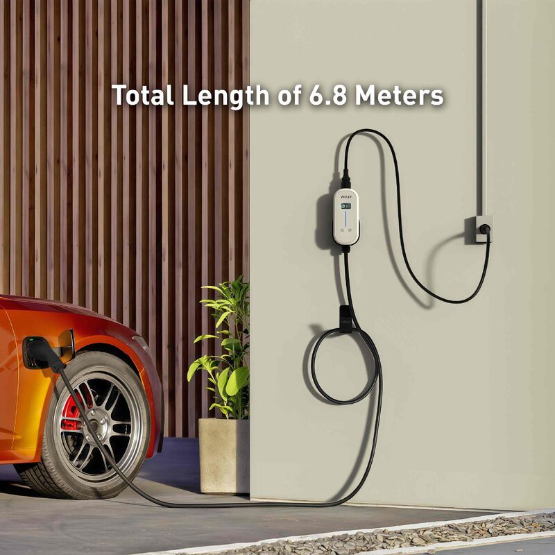 MSI Portable EV Charger White Ezgo 10A+15A+Home Kit Single Phase