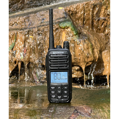 ECOXGEAR Long Range UHF CB Handheld Radio - ECOXGEAR ECOXTALK 5.0W MAX Output Power