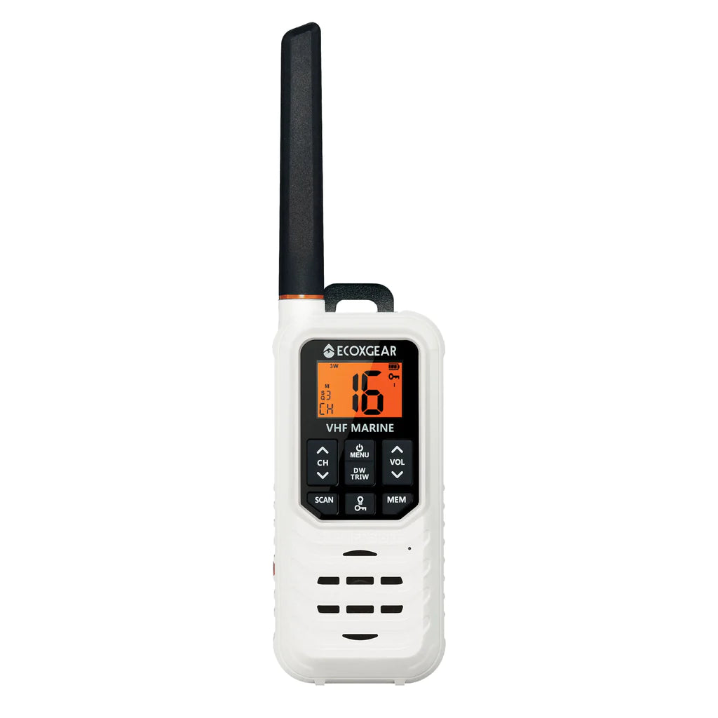 ECOXGEAR 3.0W VHF MARINE RADIO EXM300 - IP67