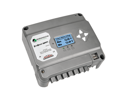 Morningstar EcoBoost MPPT Solar Controller – Metered