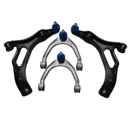 Front Lower & Upper Control Arms Suspension Kit Fit for Audi Q7 VW Touareg 7L Porsche Cayenne