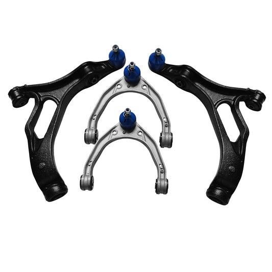 Front Lower & Upper Control Arms Suspension Kit Fit for Audi Q7 VW Touareg 7L Porsche Cayenne
