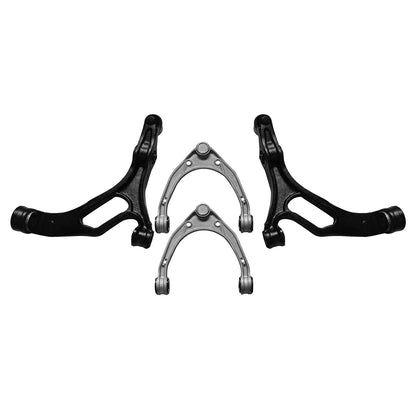 Front Lower & Upper Control Arms Suspension Kit Fit for Audi Q7 VW Touareg 7L Porsche Cayenne