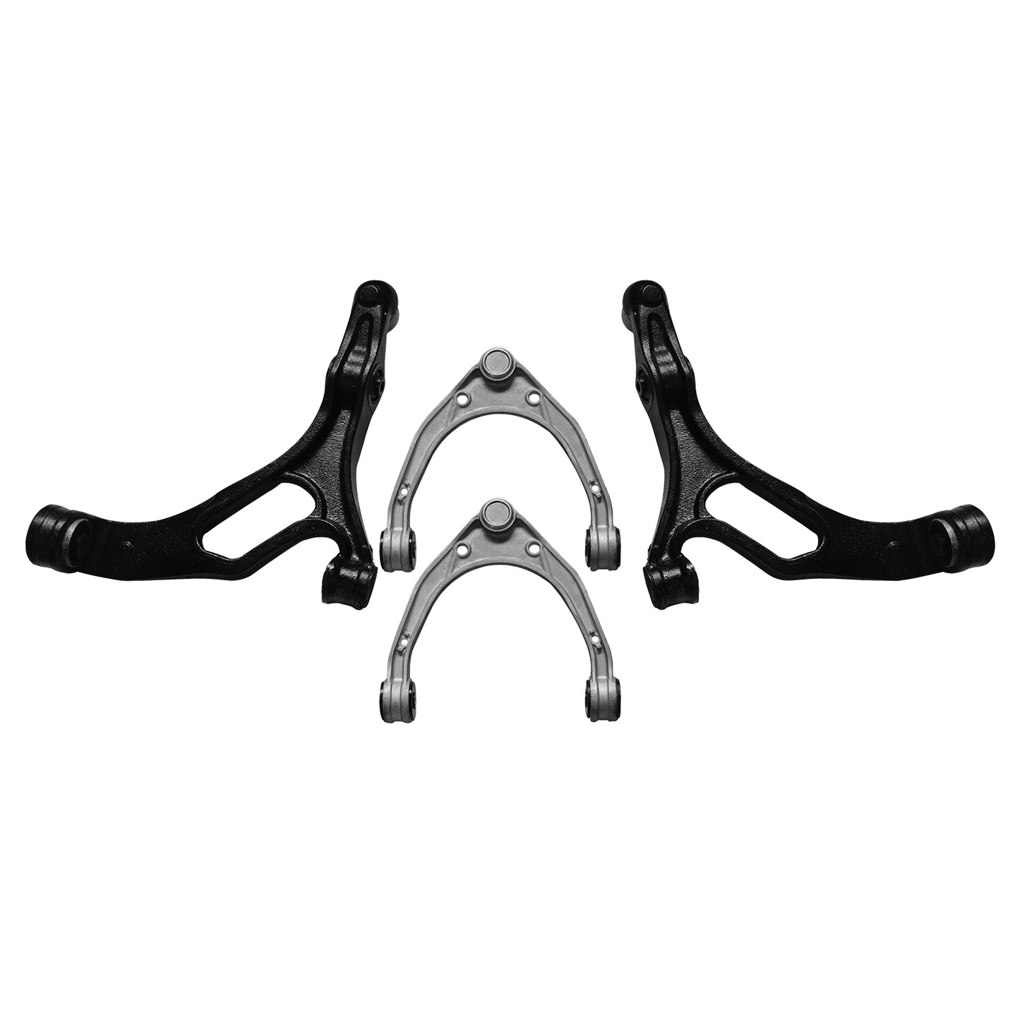 Front Lower & Upper Control Arms Suspension Kit Fit for Audi Q7 VW Porsche Cayenne