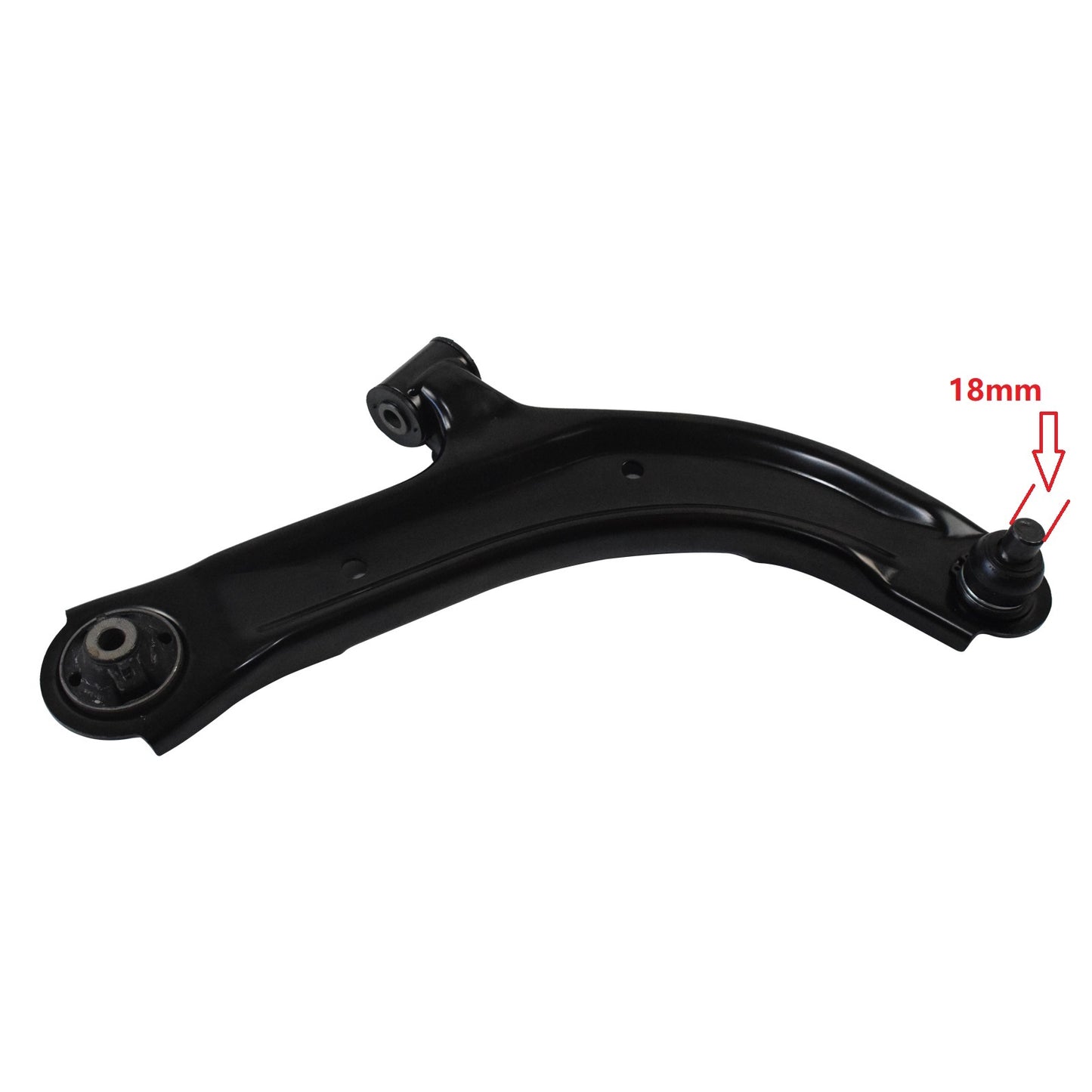 Front Lower Control Arm Right With 18mm Ball Joint Fit For Nissan Tiida C11 Cube Z11 Z12 2002-2020 54500-ED50A