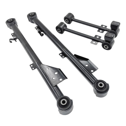 4 Pcs Rear Upper Lower Trailing Arms Control Arm Kit Fit For Infiniti QX4 For Nissan Pathfinder 1997-2004