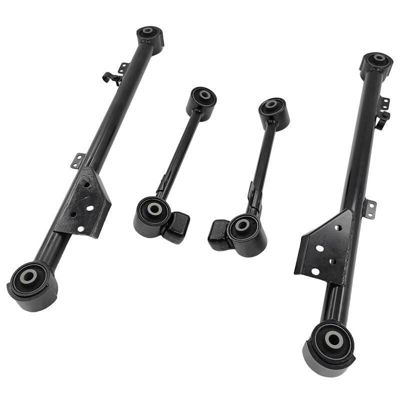 4 Pcs Rear Upper Lower Trailing Arms Control Arm Kit Fit For Infiniti QX4 For Nissan Pathfinder 1997-2004