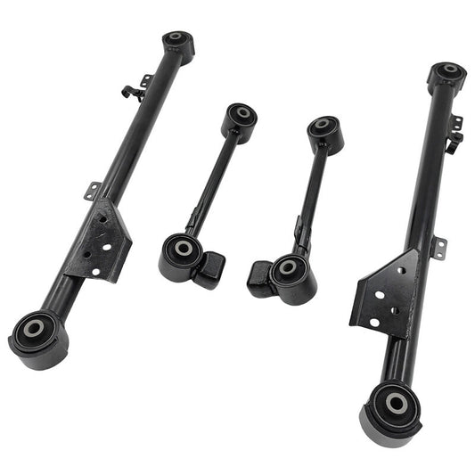 4 Pcs Rear Upper Lower Trailing Arms Control Arm Kit Fit For Infiniti QX4 For Nissan Pathfinder 1997-2004