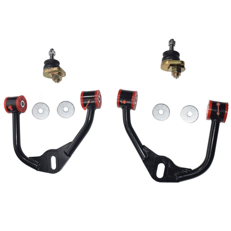 Pair Adjustable Upper Control Arms With Greaseable Bushes Fit For Nissan Navara D40 D23 NP300 R51 X-Class