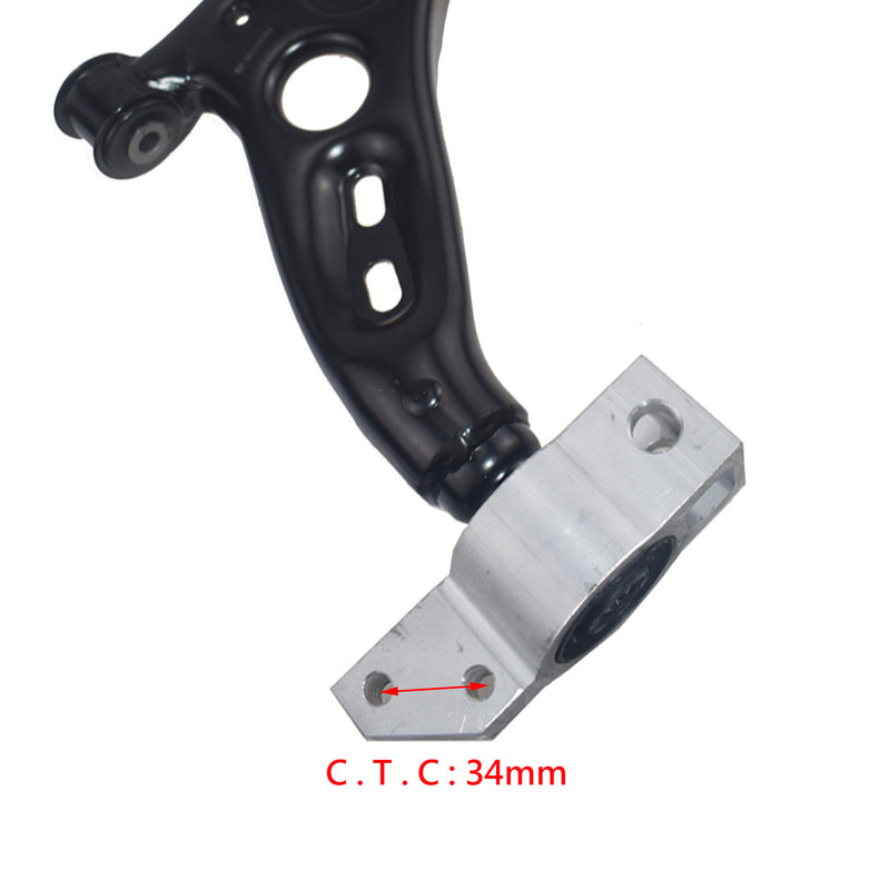 Front Lower Control Arm Right Hand Side Centre To Centre 34mm Fit For Volkswagen TiguanI 5N 2008-2016