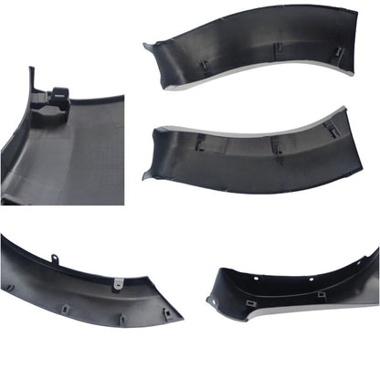 6 Pcs White Fender Flares Wheel Arch Fit For Toyota Hilux SR5 SR 2 & 4 Door 2011-2014
