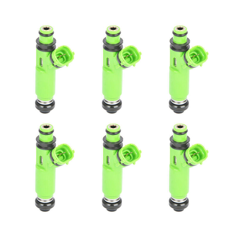 6 x Fuel Injectors Fit For Mitsubishi Triton MK 6G72 3.0L V6 1998-2006 Challenger 195500-3170