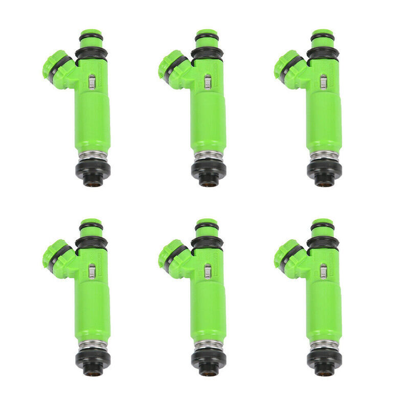 6 x Fuel Injectors Fit For Mitsubishi Triton MK 6G72 3.0L V6 1998-2006 Challenger 195500-3170