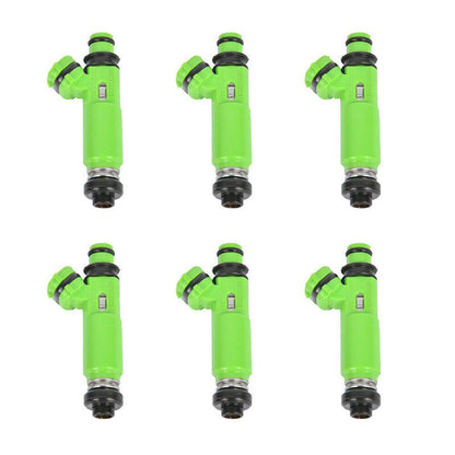 6 x Fuel Injectors Fit For Mitsubishi Triton MK 6G72 3.0L V6 1998-2006 Challenger 195500-3170