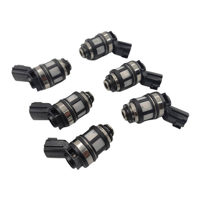 6 Pcs Fuel Injectors Fit For Nissan Patrol GU Y61 4.5L Quest Pathfinder Frontier Mercury Infiniti 3.3L 3.0L 16600-38Y10 16600
