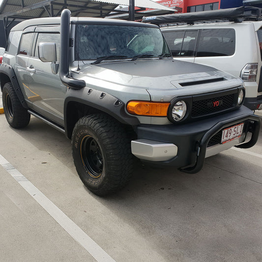 Toyota Landcruiser FJ 4″ (Mid Entry) Stainless Steel Snorkel Kit