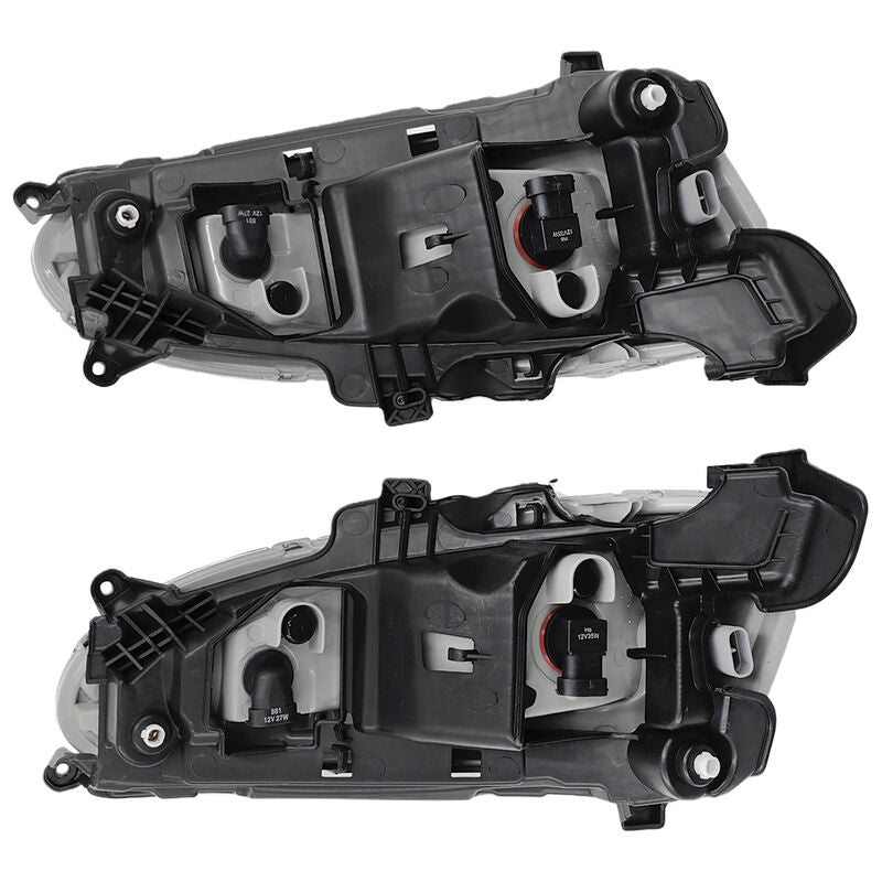 2Pcs Front LED DRL Daytime Running Light Fog Lamp Left & Right Hand Side Fit For Hyundai Santa Fe 2013-2015