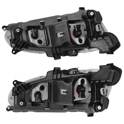 2Pcs Front LED DRL Daytime Running Light Fog Lamp Left & Right Hand Side Fit For Hyundai Santa Fe 2013-2015