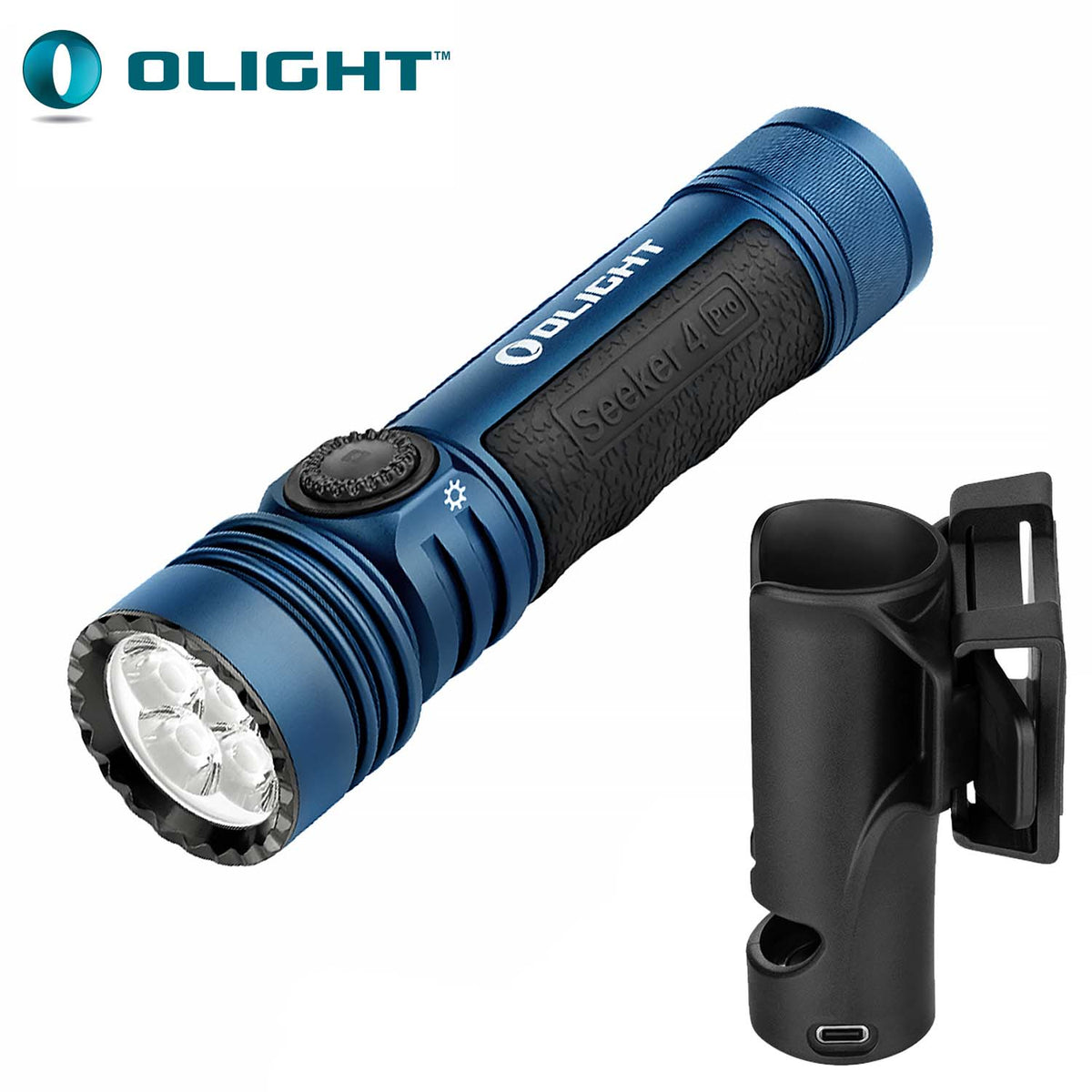 Olight Seeker 4 Pro Midnight Blue Torch - 4600lm