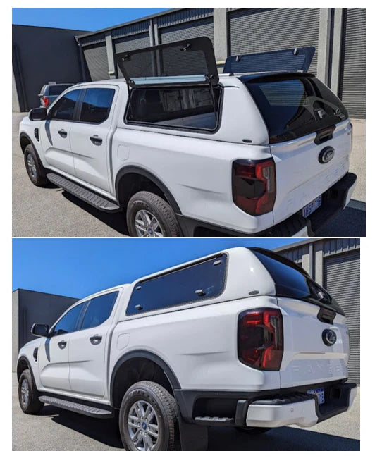 Ford Ranger Window Frame Karuna Fold-up Windows Ford Ranger NextGen 2022+ – Ramped up 4x4