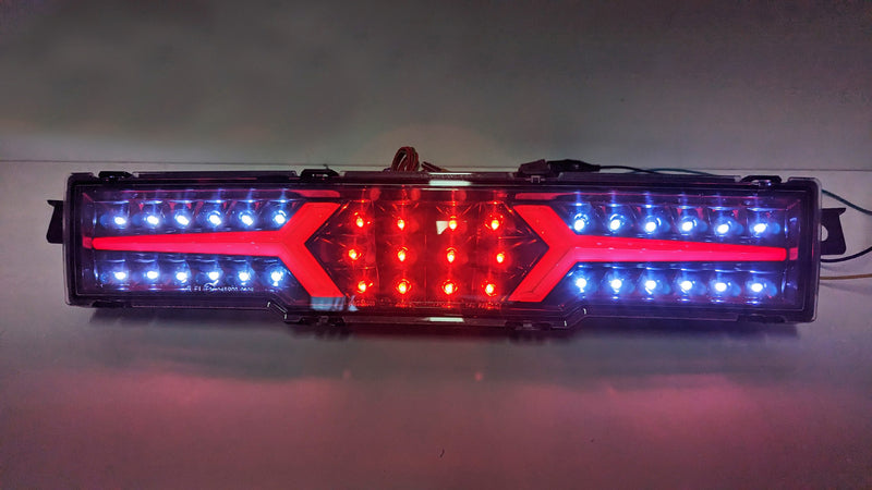 OLM Black LED Fog Reverse Light Fit For Toyota GR86 Subaru BRZ 2022-2023