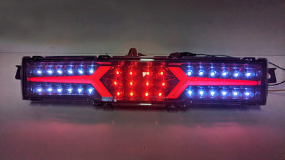 OLM Black Red LED Fog Reverse Light Fit For Toyota GR86 Subaru BRZ 2022-2023