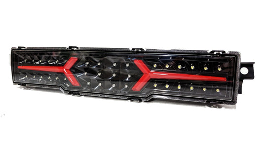 OLM Black Red LED Fog Reverse Light Fit For Toyota GR86 Subaru BRZ 2022-2023