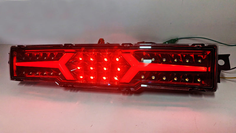 OLM Black Red LED Fog Reverse Light Fit For Toyota GR86 Subaru BRZ 2022-2023