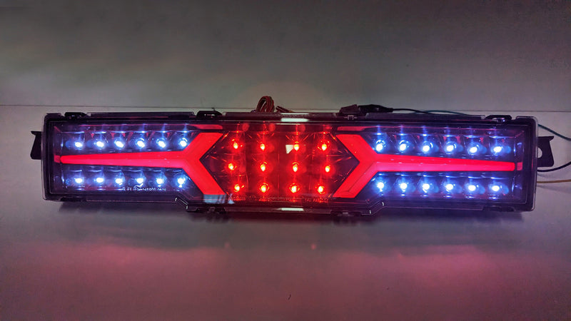 OLM Smoke Black LED Fog Reverse Light Fit For Toyota GR86 Subaru BRZ 2022-2023