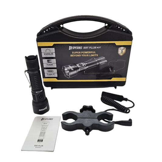 Speras EST Plus LED Torch Hunters Kit - 2100lms