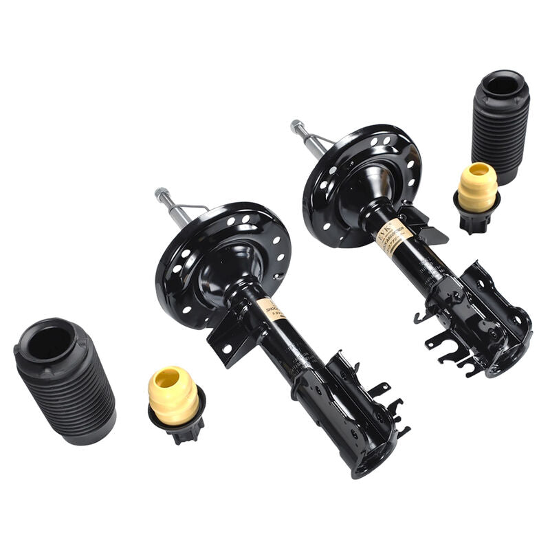 Pair Front Strut Shock Absorbers Fit For Abarth 500 Fiat 500 500C 0.9L 1.2L 1.4L 312A 169A 2008-2021 333766 333767