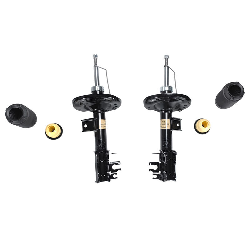 Pair Front Strut Shock Absorbers Fit For Abarth 500 Fiat 500 500C 0.9L 1.2L 1.4L 312A 169A 2008-2021 333766 333767