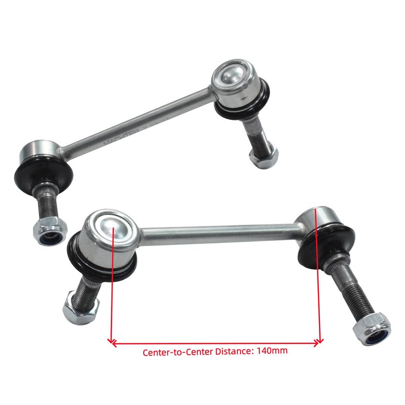 Pair Front Sway Bar Link Joint Set Fit For Toyota Prado 120 150 Hilux GGN25 125 135 4.0L 1GRFE KUN16 26 25 3.0L 1KDFTV 2002-O