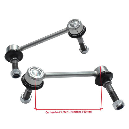 Pair Front Sway Bar Link Joint Set Fit For Toyota Prado 120 150 Hilux GGN25 125 135 4.0L 1GRFE KUN16 26 25 3.0L 1KDFTV 2002-O
