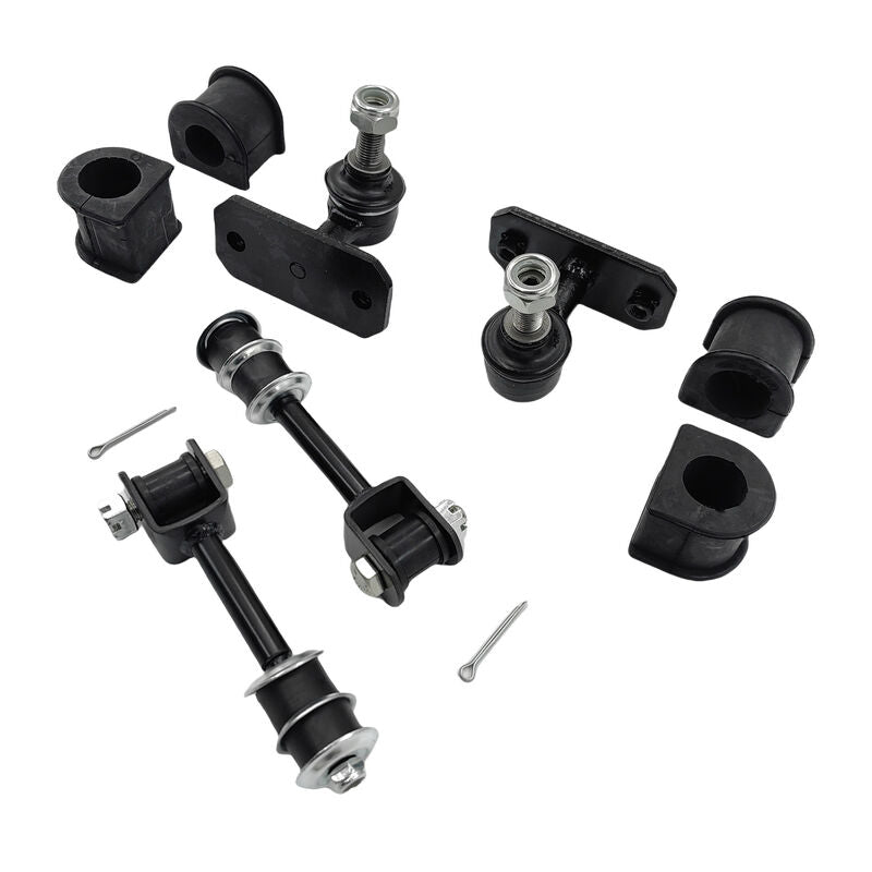 Front Rear Sway Bar Link & Mount Bush Fit For Toyota Landcruiser FJ FZJ HJ HZJ HDJ80 FZJ HZJ105 Series 1990-2007
