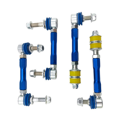Front + Rear Sway Bar Link Fit For Toyota Prado KDJ120 KDJ150 RZJ120 GRJ120 48830-60030 2005-2014