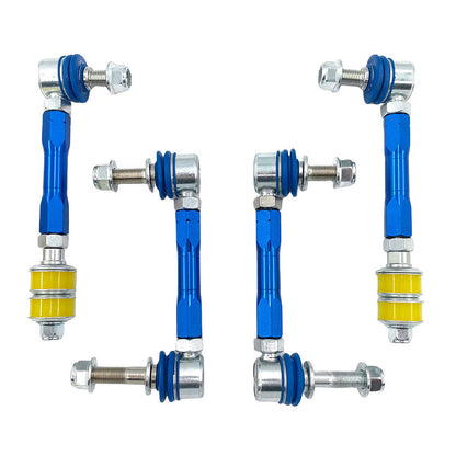 Front + Rear Sway Bar Link Fit For Toyota Prado KDJ120 KDJ150 RZJ120 GRJ120 48830-60030 2005-2014