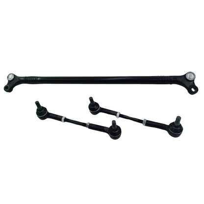 Front Steering Drag Link Tie Rod End + Sway Bar Link Fit For Nissan Navara D22 4WD 1997-2005