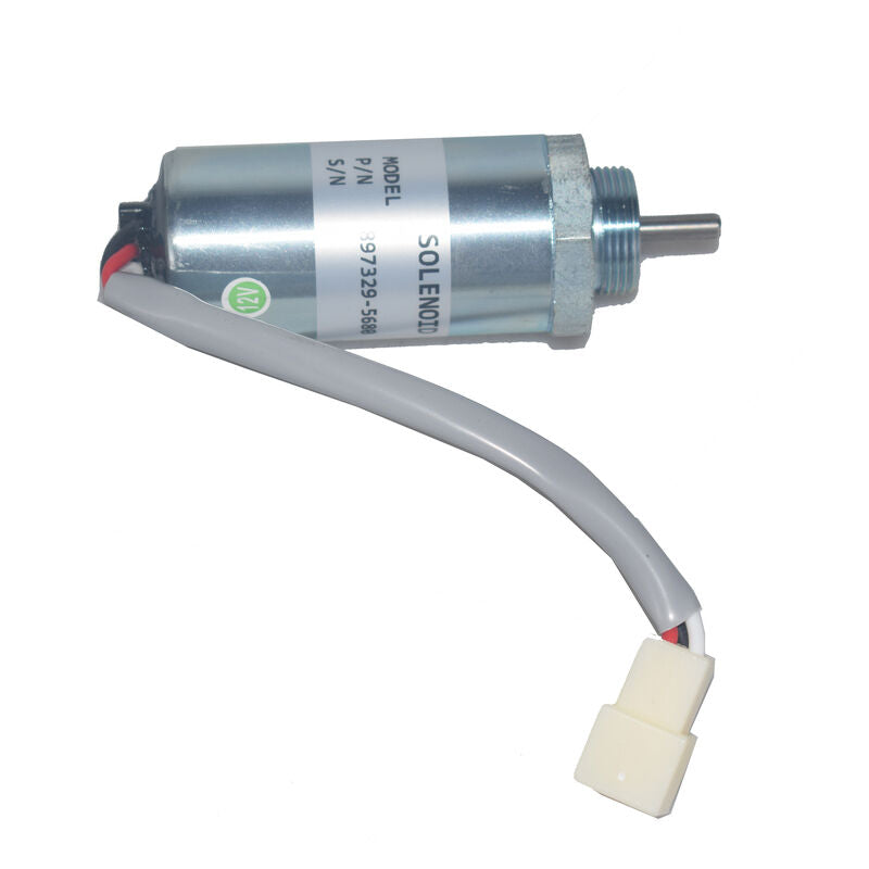 Fuel Shut Off Solenoid Fit For Isuzu Engines 3LD1 3LD2 4LE1 3LB1 897329-5680 12V