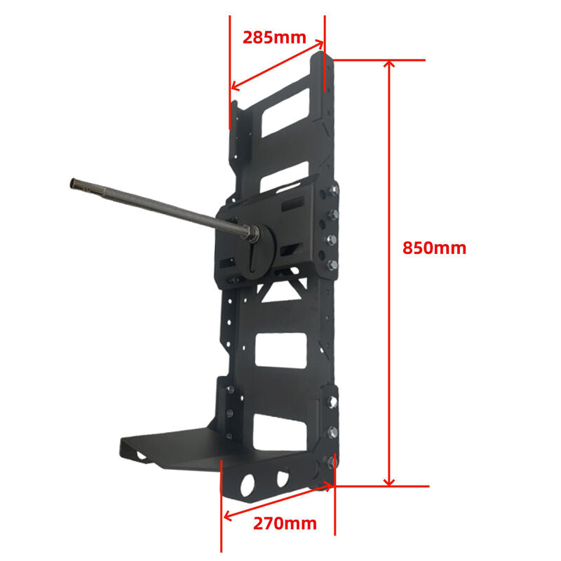 Premium Aluminium Spare Wheel Holder