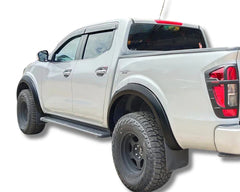 NISSAN NAVARA NP300 D23 2021-2025 slim matte black FENDER FLARES