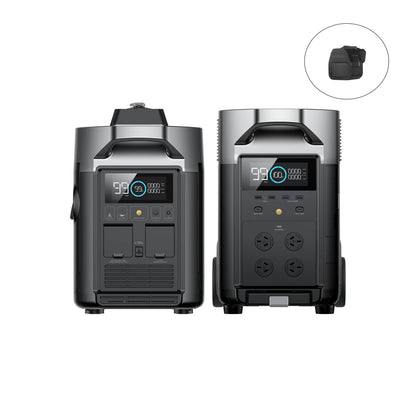 Ecoflow Delta Pro Power Station with 3600W total AC Output and Built in 3600Wh (300Ah@12V) Battery