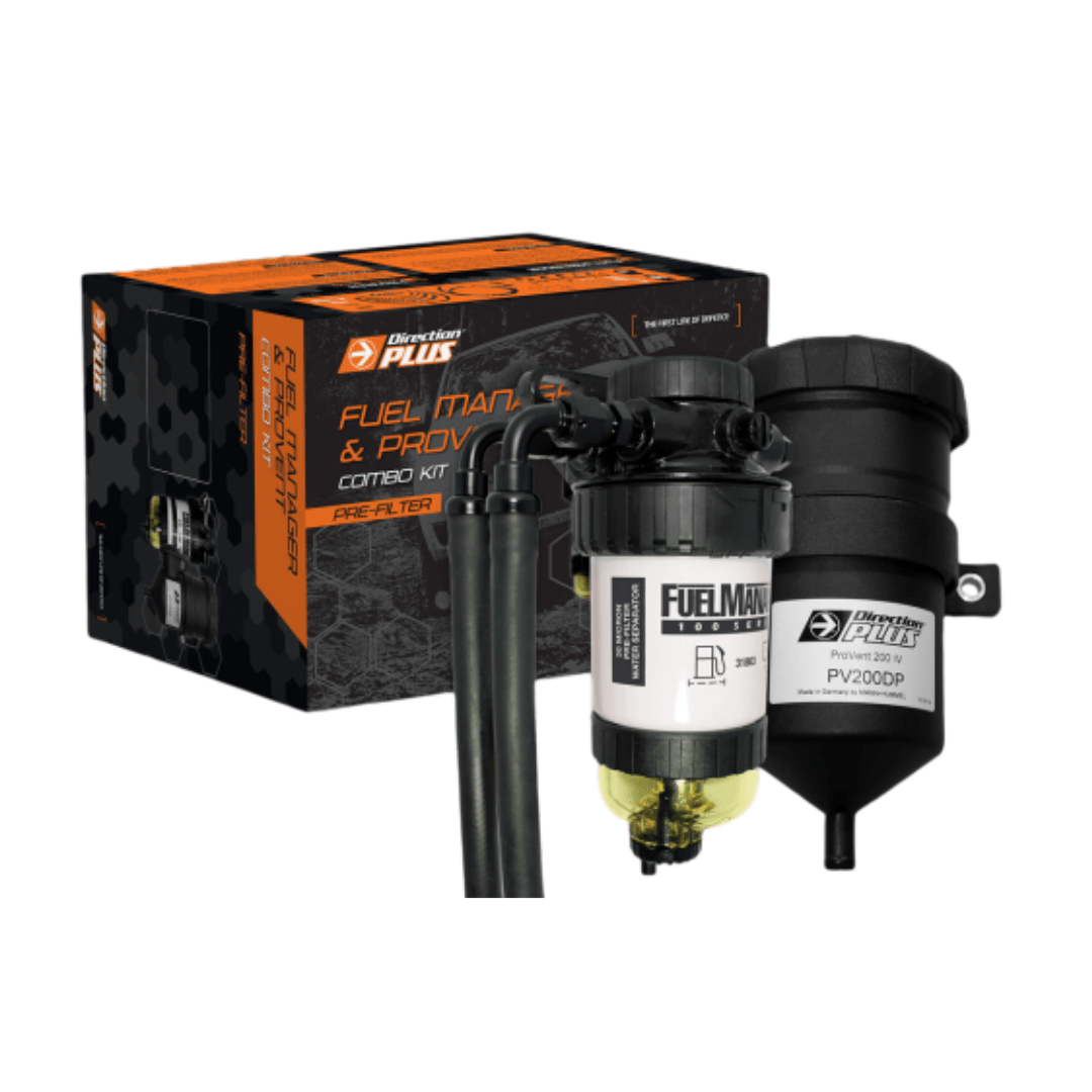 Fuel Manager Pre-Filter + Provent Combo Kit