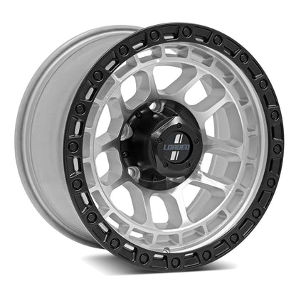 LOADED Gibb 1675 Satin Black 17X9 5X150
