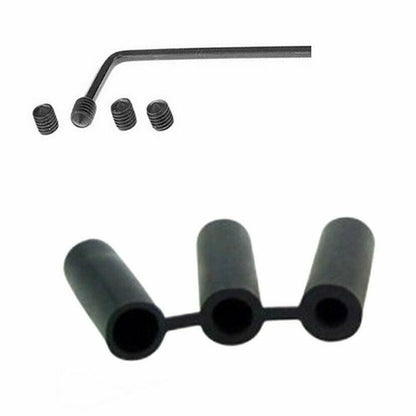 Black Universal Car Manual Gear Stick Shift Shifter Lever Knob Aluminum 90mm