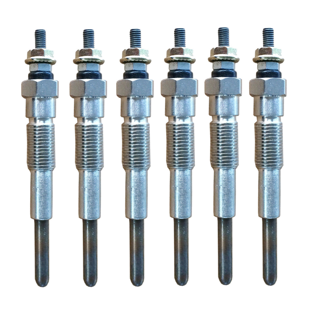 Glow Plugs Fit For Landcruiser 1HZ 1990-2007 4.2L Diesel 70 80 100 105 Series 6pcs
