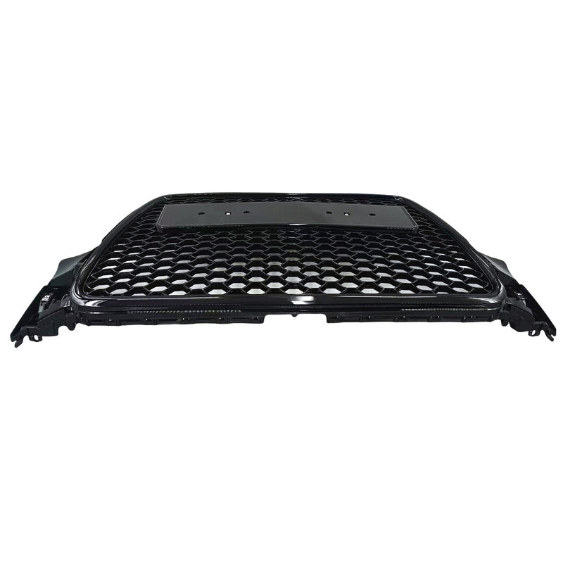 Gloss Black Honeycomb RS4 Style Front Bumper Grille Fit For Audi A4 S4 B8 2007-2015